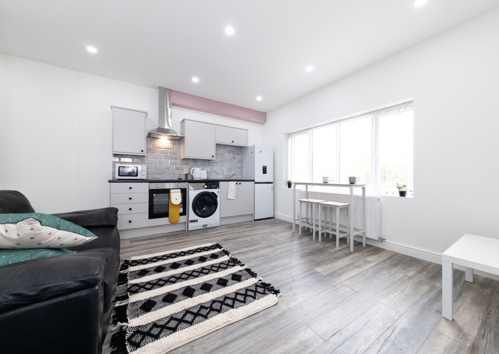 Cannock House Kitchen and Living room